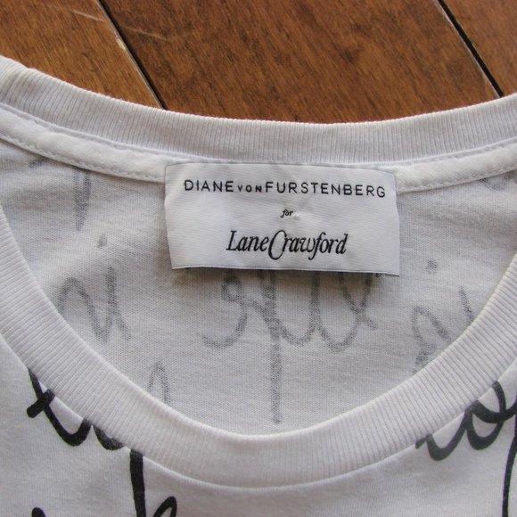 Diane Von Furstenberg | Lane Crawford Graphic Tee - Picture 6 of 11